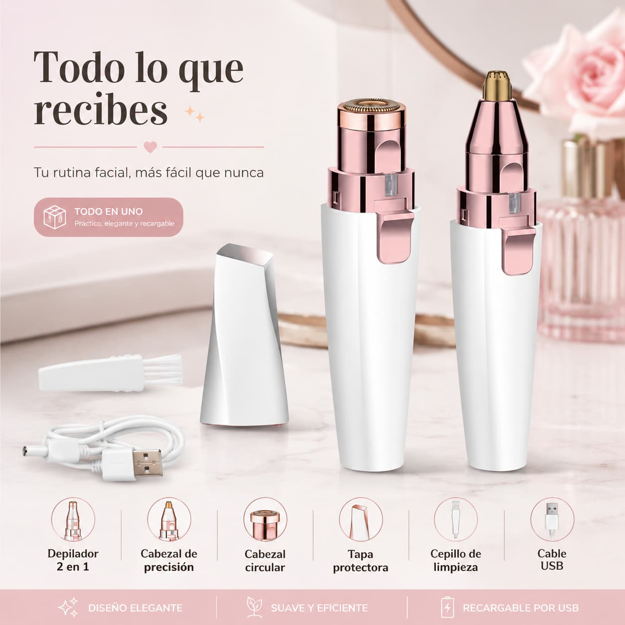 Perfiladora Facial 2 en 1