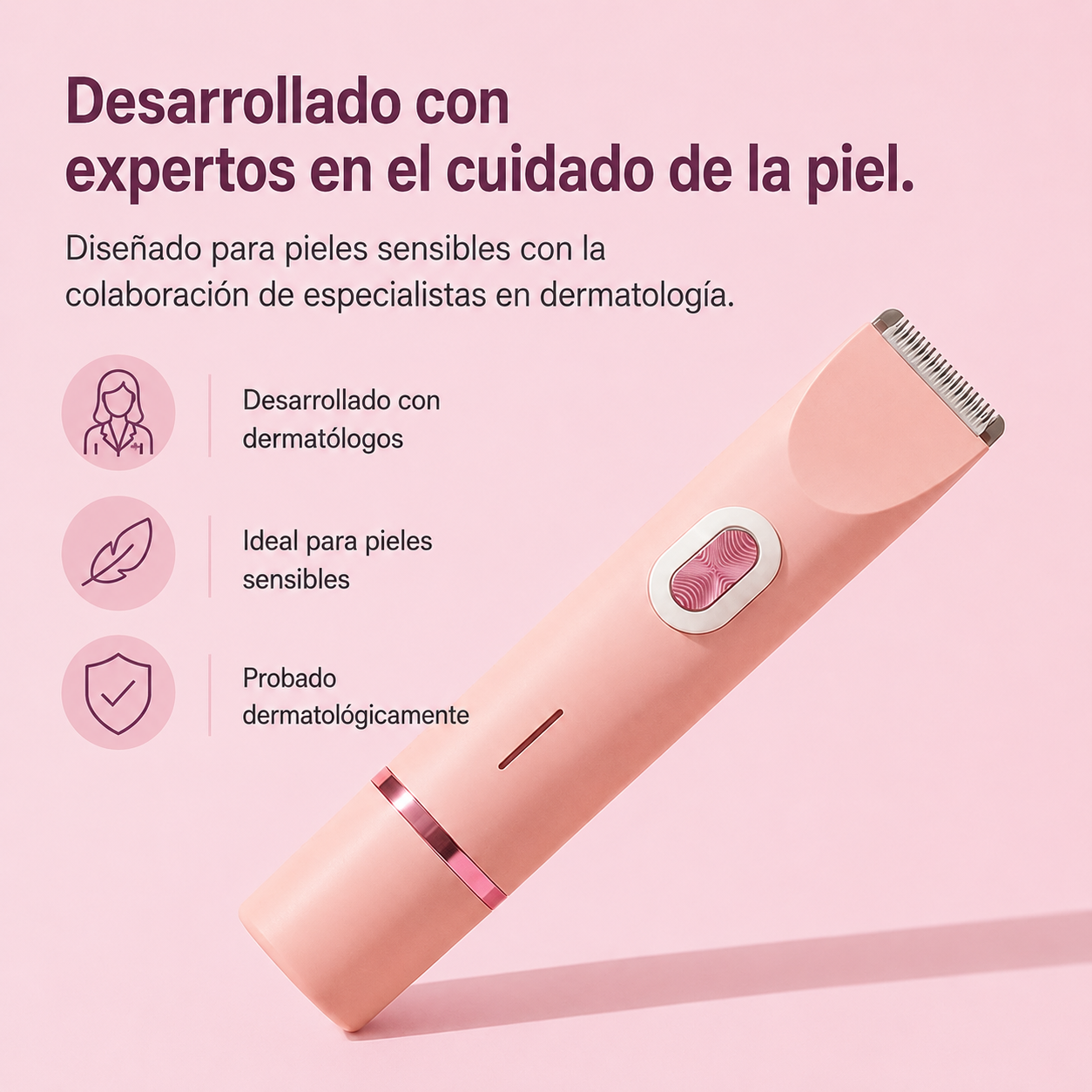 Rasuradora Femenina Vello Intimo Tiktok