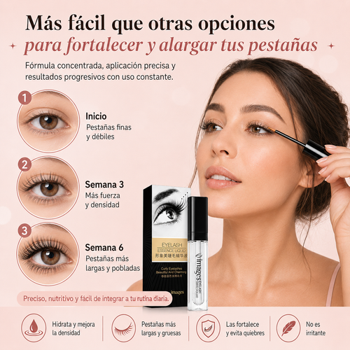 Serum Alargador cejas pestaña crecimient