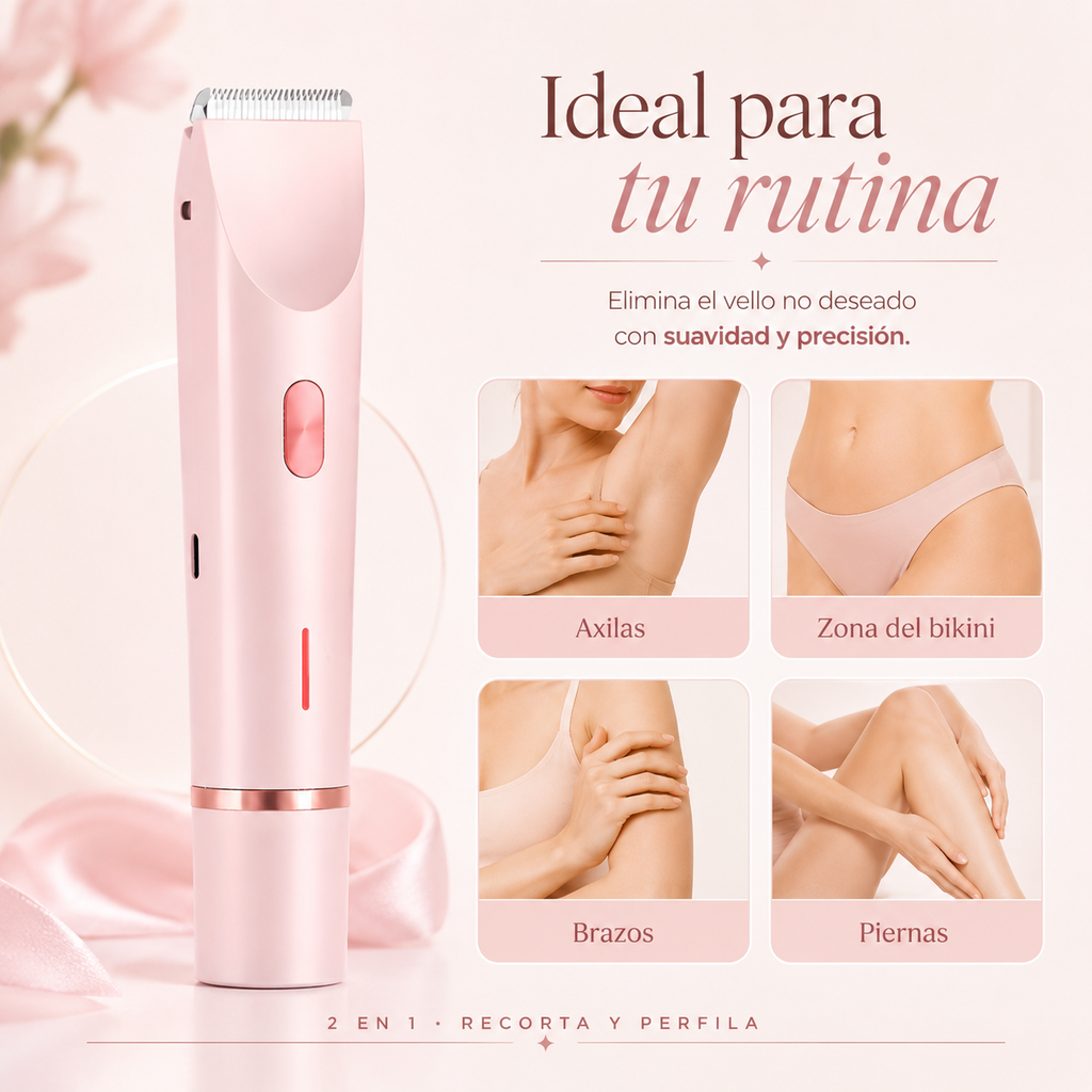 Rasuradora Femenina Vello Intimo Tiktok