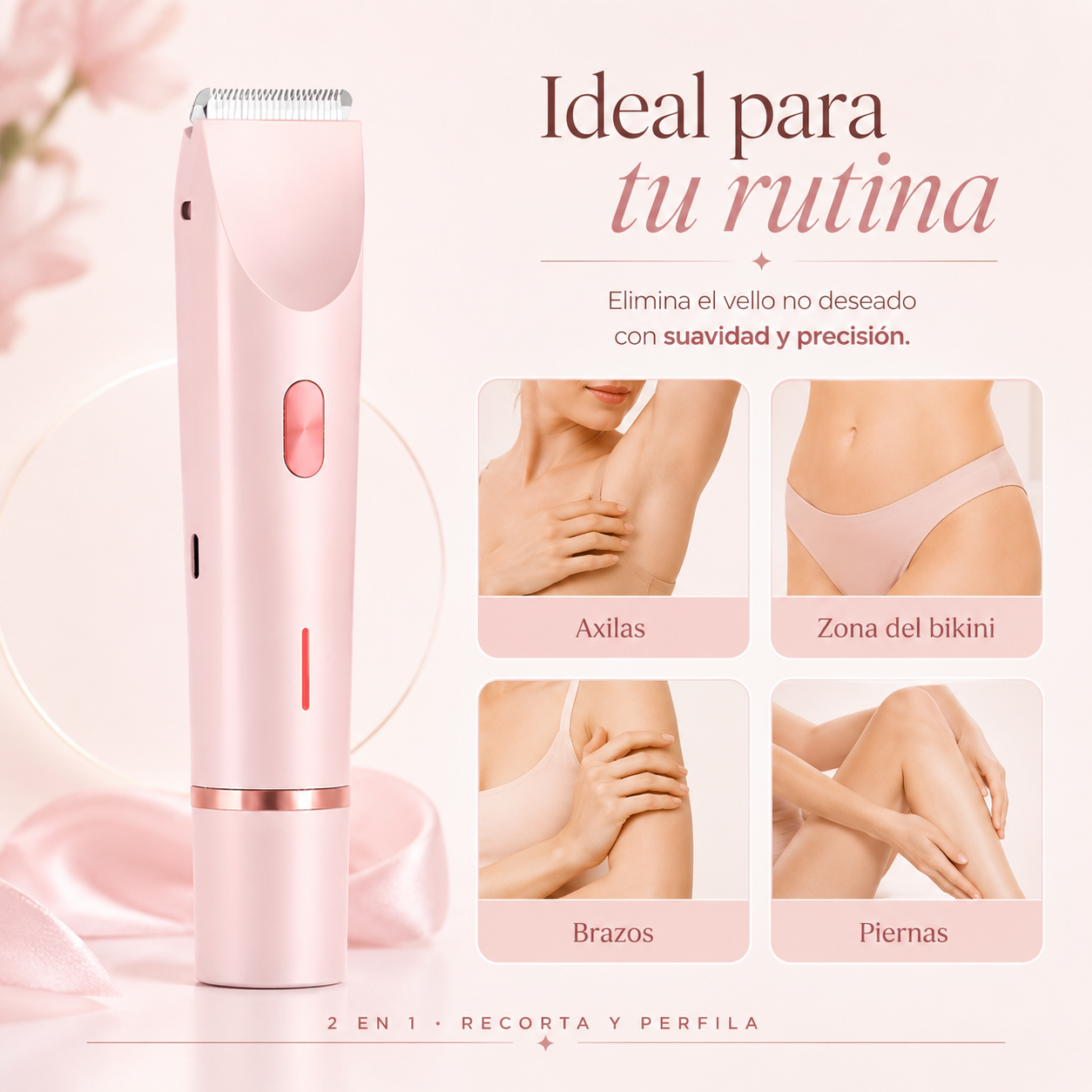 Rasuradora Femenina Vello Intimo Tiktok