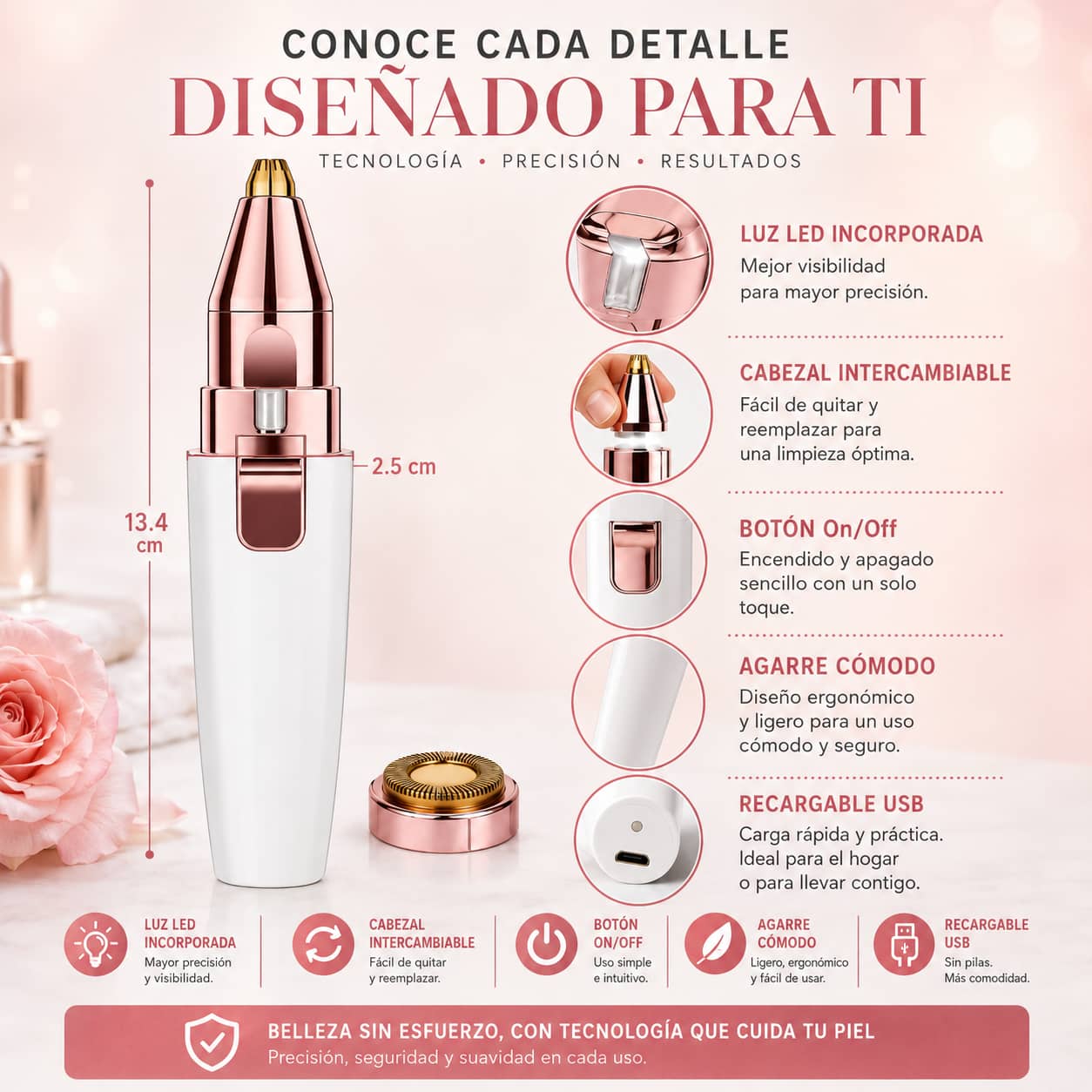 Perfiladora Facial 2 en 1