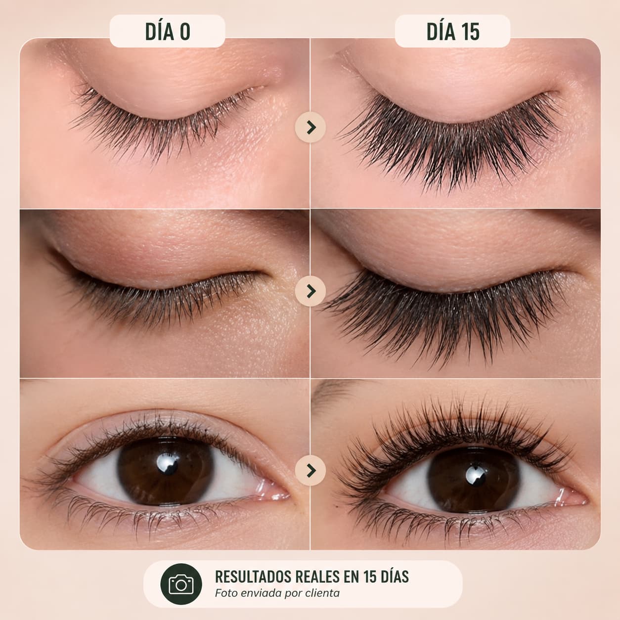Sérum Potenciador de Pestañas y Cejas 2 en 1