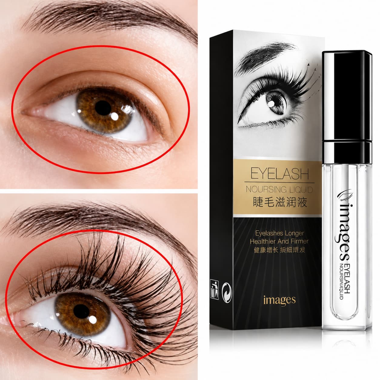 Sérum Potenciador de Pestañas y Cejas 2 en 1